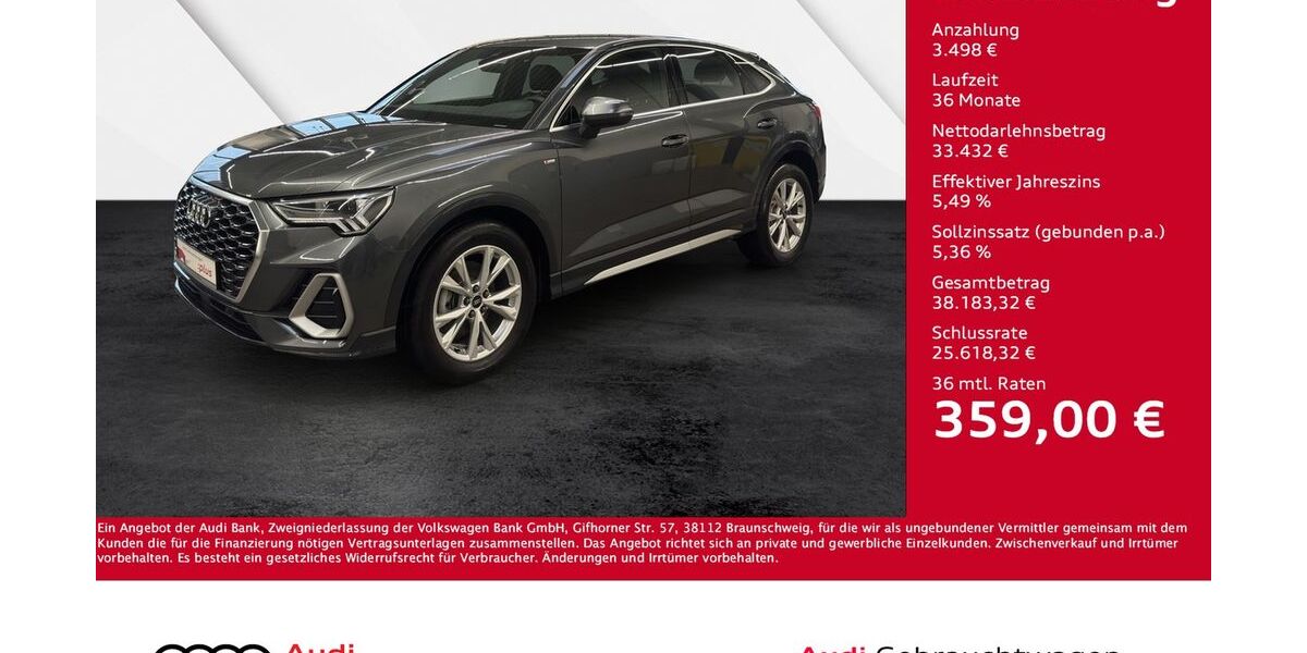 Audi Q3 12.000 km 35.930 &euro; Giessen 35394