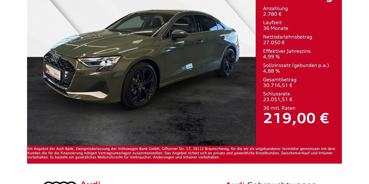 Audi A3 13.950 km 29.830 &euro; Giessen 35394