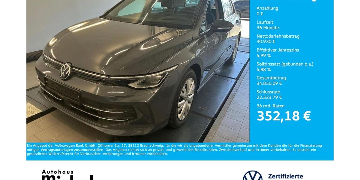 VW Golf 26.900 km 30.930 &euro; Gießen 35394