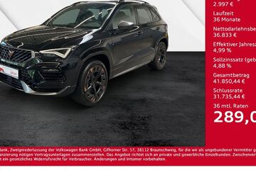 Cupra Ateca 9.000 km 39.830 &euro; Giessen 35394