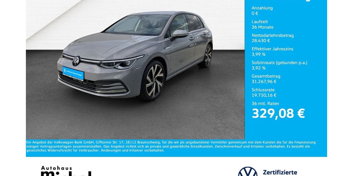 VW Golf 16.050 km 27.830 &euro; Gießen 35394