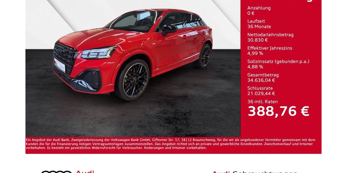 Audi Q2 10.788 km 30.830 &euro; Giessen 35394