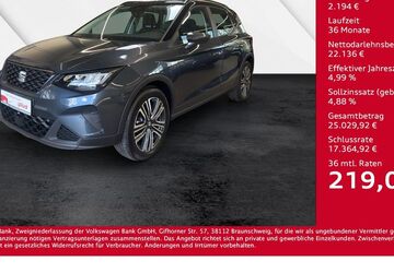 Seat Arona 1.350 km 24.330 &euro; Giessen 35394