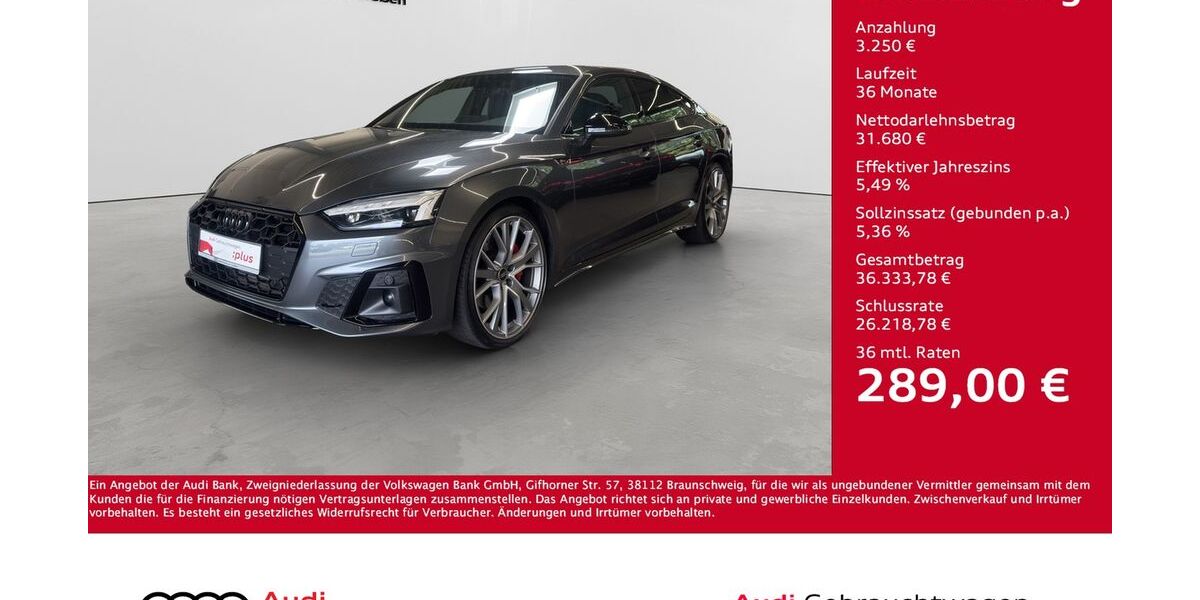 Audi A5 66.000 km 34.930 &euro; Giessen 35394