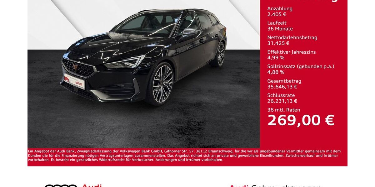 Cupra Leon 22.000 km 33.830 &euro; Giessen 35394